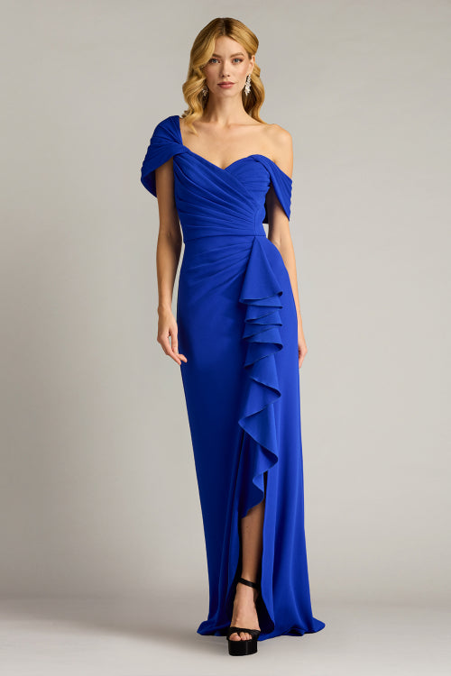 Tadashi Shoji - Bos24107-Blue riyadhdress Tadashi Shoji - Bos24107-Blue riyadhdress