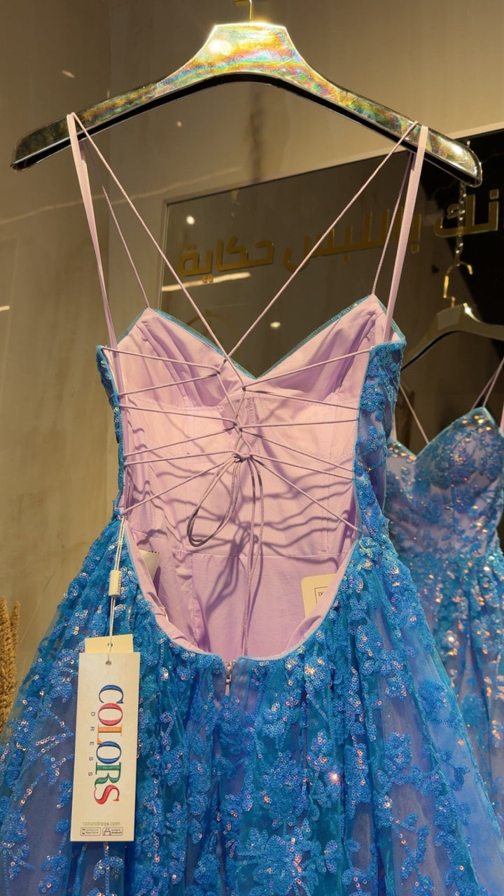 COLORS - 3247 - BLOU LILACK - riyadhdress