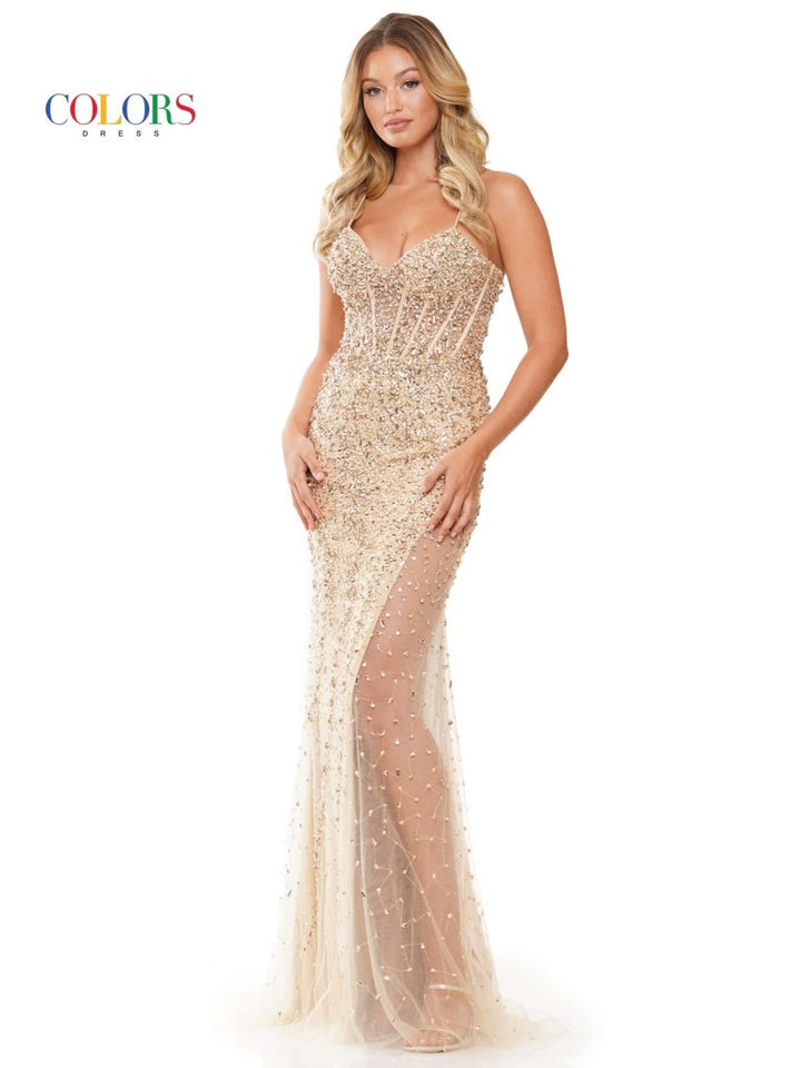 COLORS - 3307 - Gold - riyadhdress