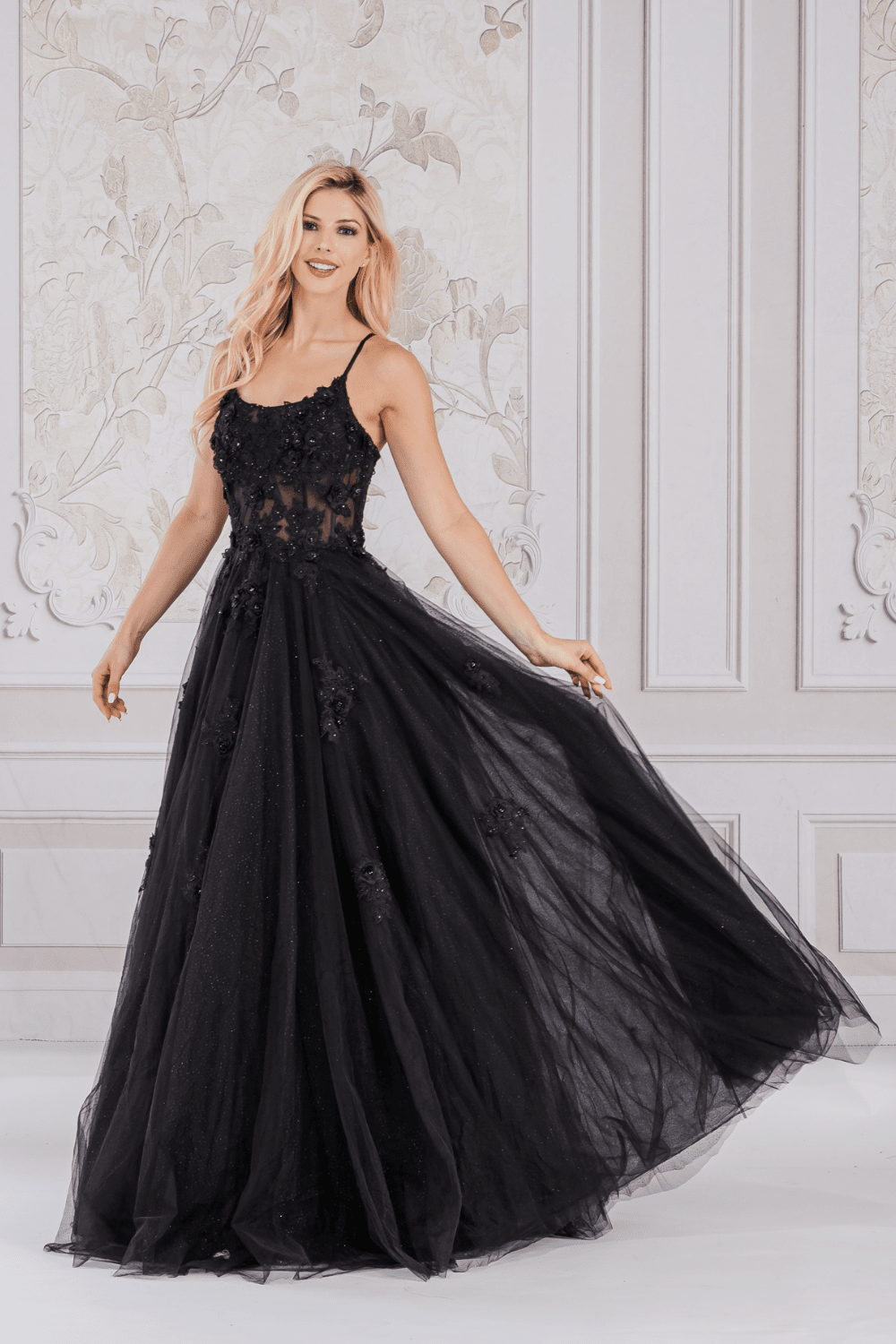 AMELIA - 7035-BLACK