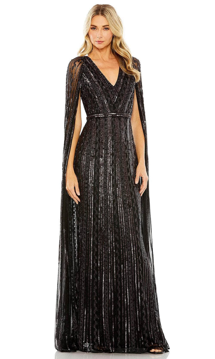 MAC DUGGAL - 5915 - BLACK BERRY - PLUS - riyadhdress
