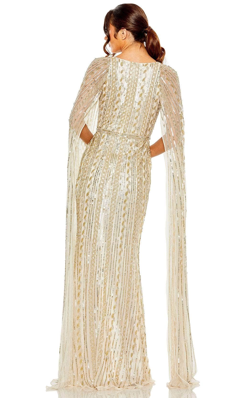 MAC DUGGAL - 5915 - NOUD SILVER - PLUS - riyadhdress