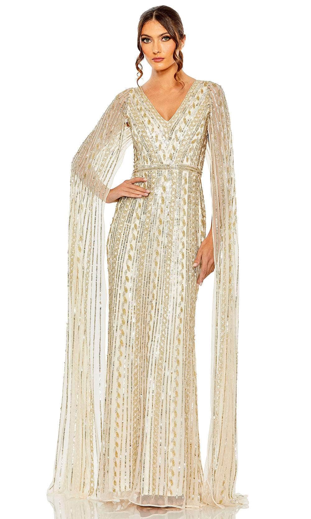 MAC DUGGAL - 5915 - NOUD SILVER - PLUS - riyadhdress