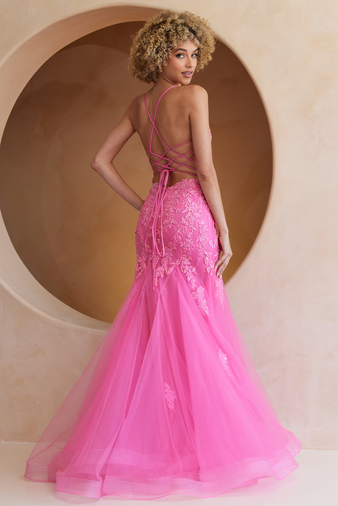 Amelia - 2120- PINK riyadhdress