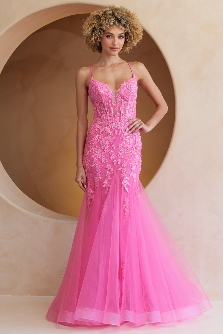 Amelia - 2120- PINK riyadhdress