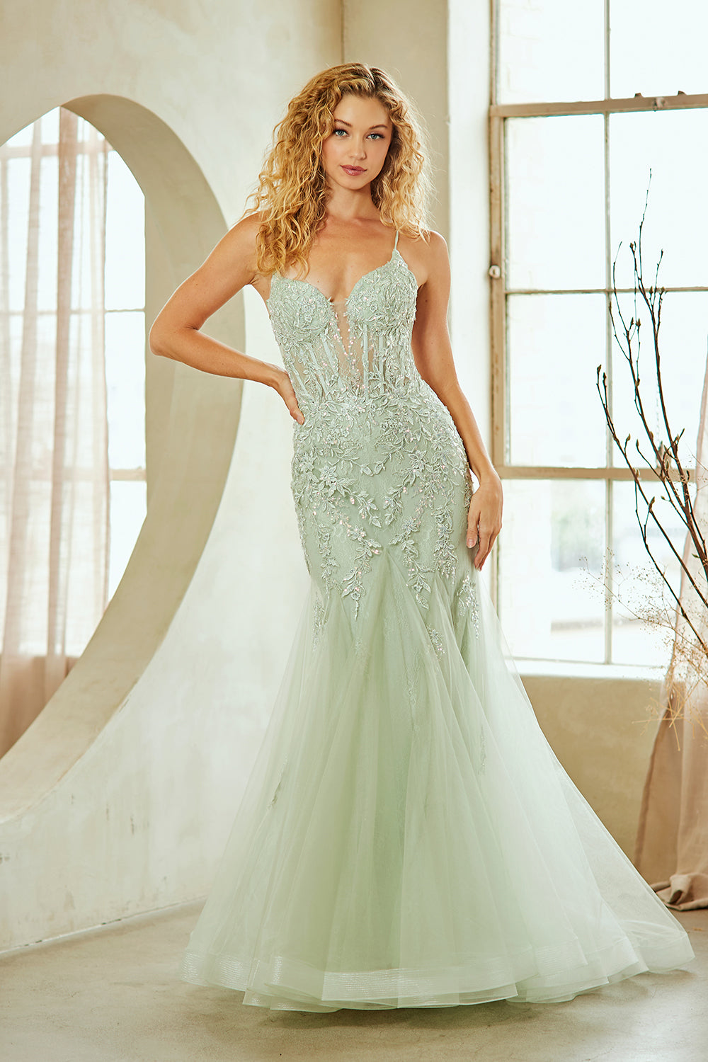 Amelia - 2120- SAGE riyadhdress