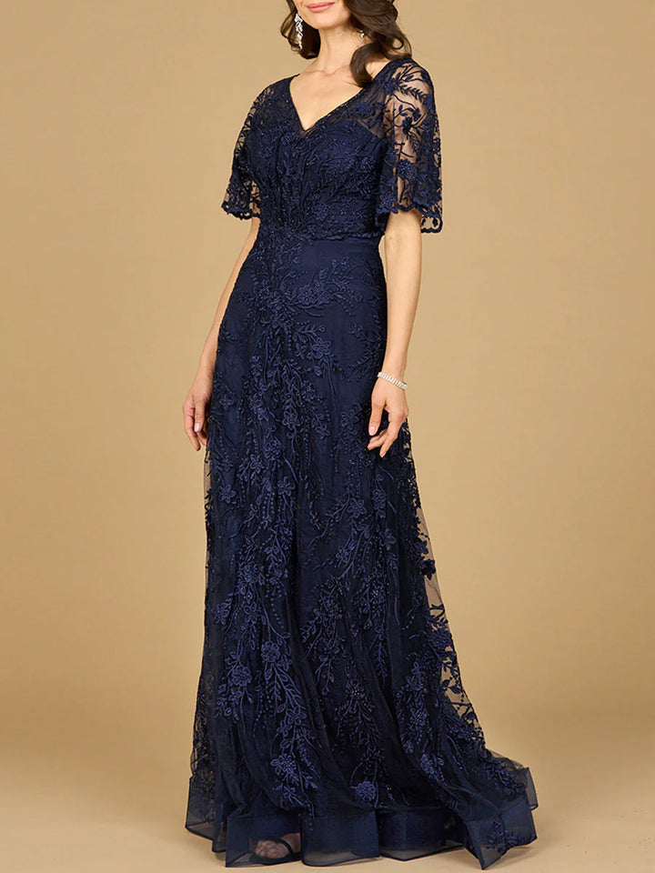 Lara - 28923-navy dresses riyadhdress