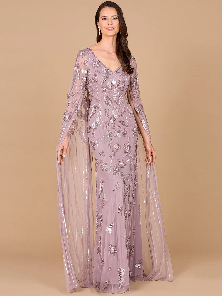 Lara - 29090-dusty lavender dresses riyadhdress