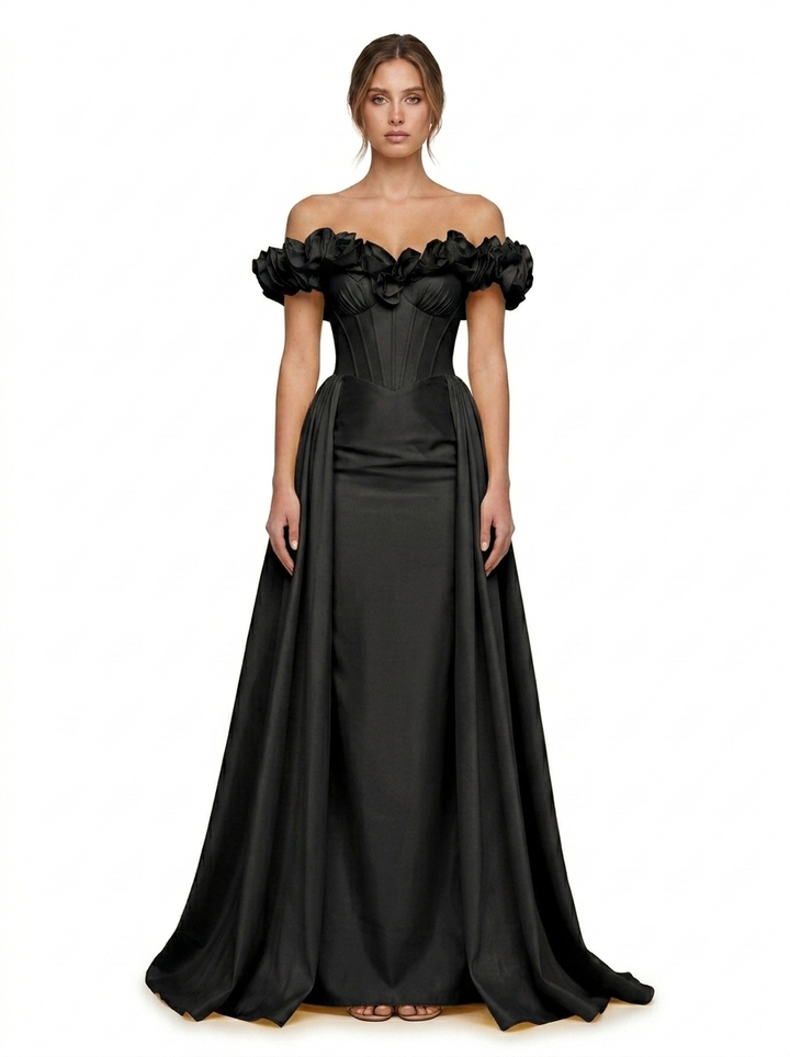 Sherrihill-57200-black dress Sherri Hill
