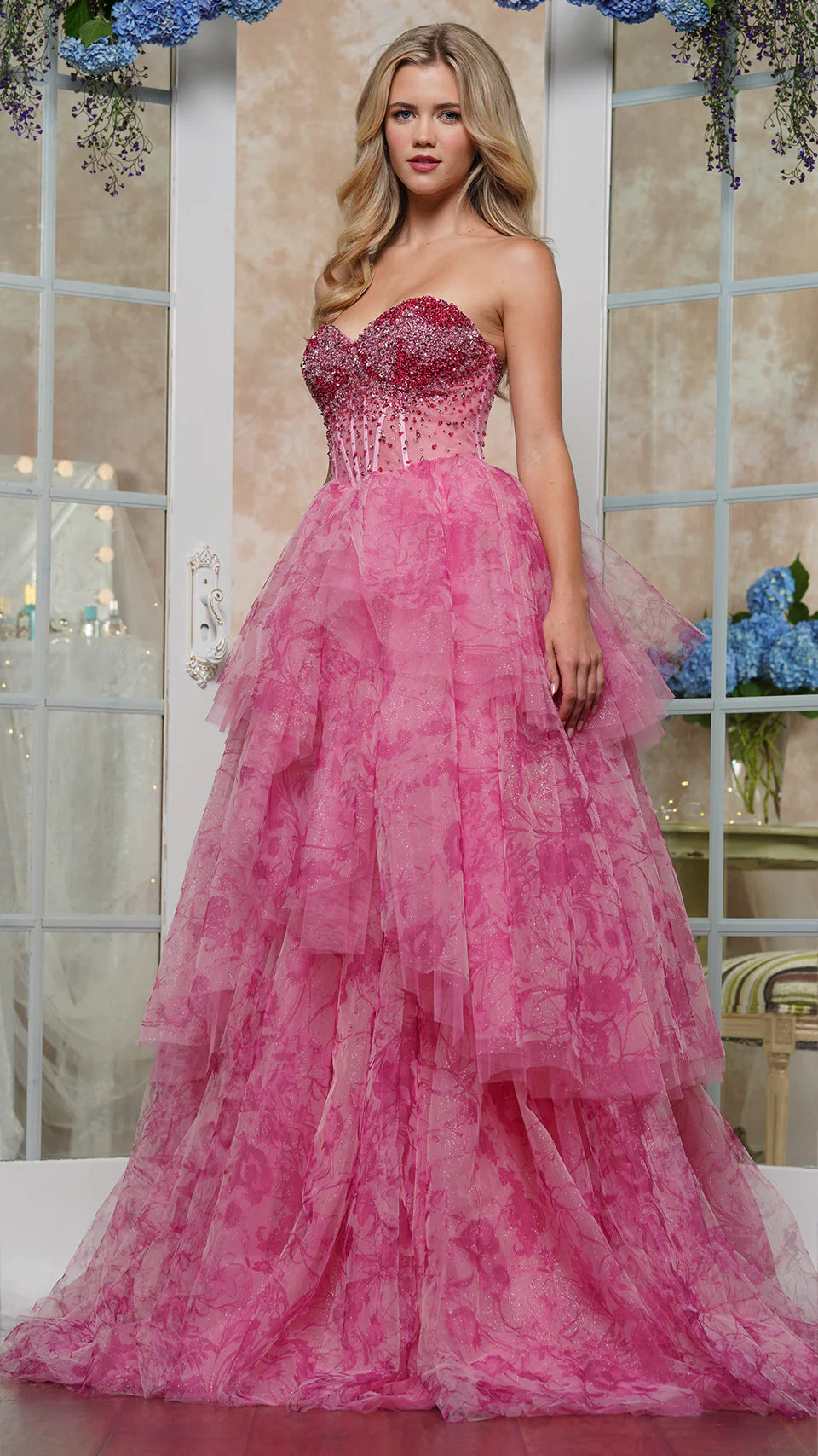 Colors - 3572-pink dress Colors