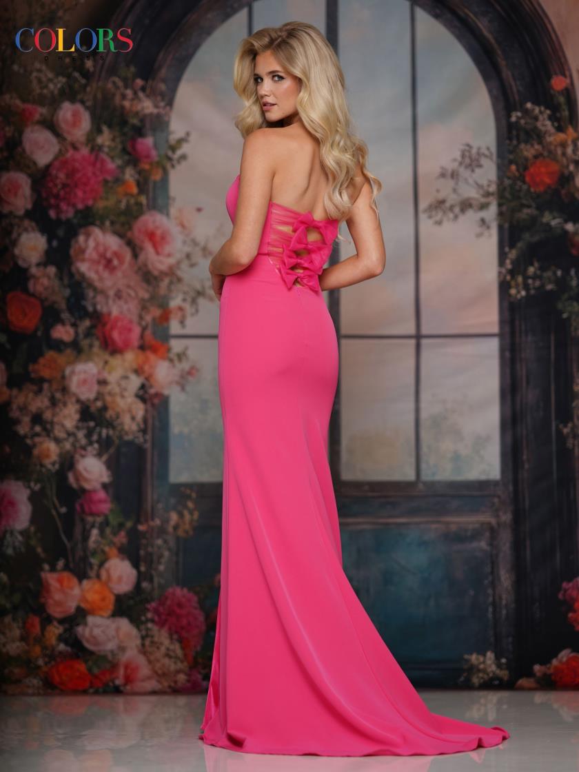 Colors -3889-Hot Pink riyadhdress