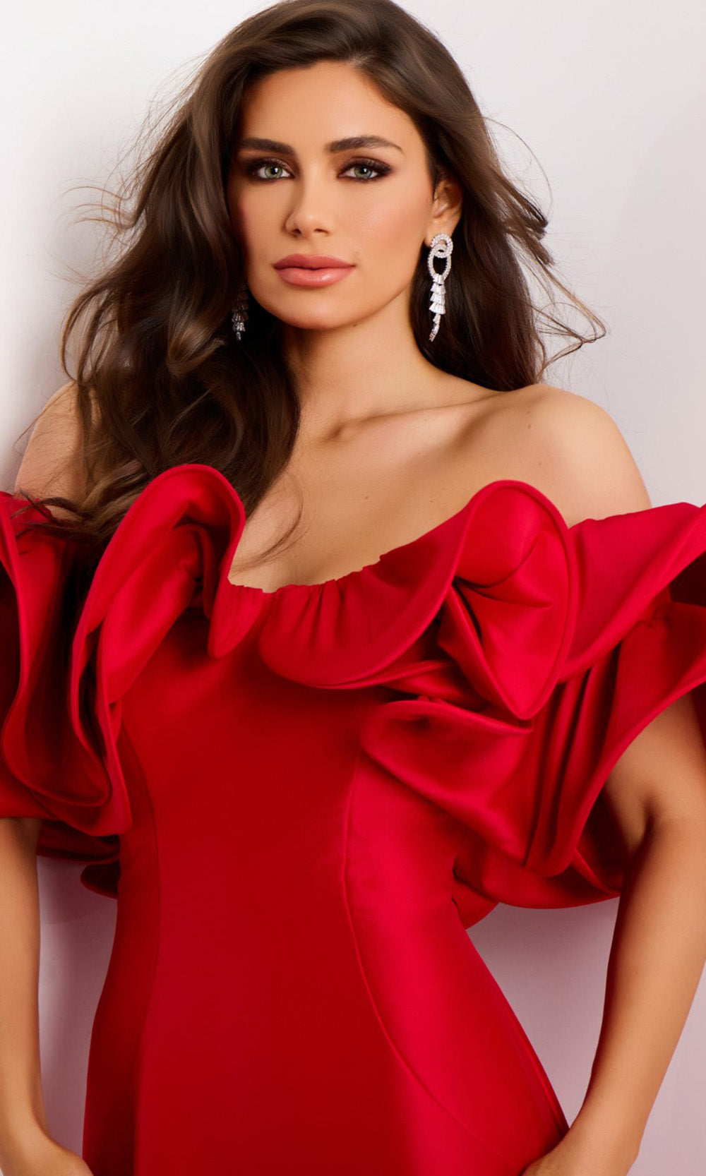 Jovani - 43757-red dresses jovani