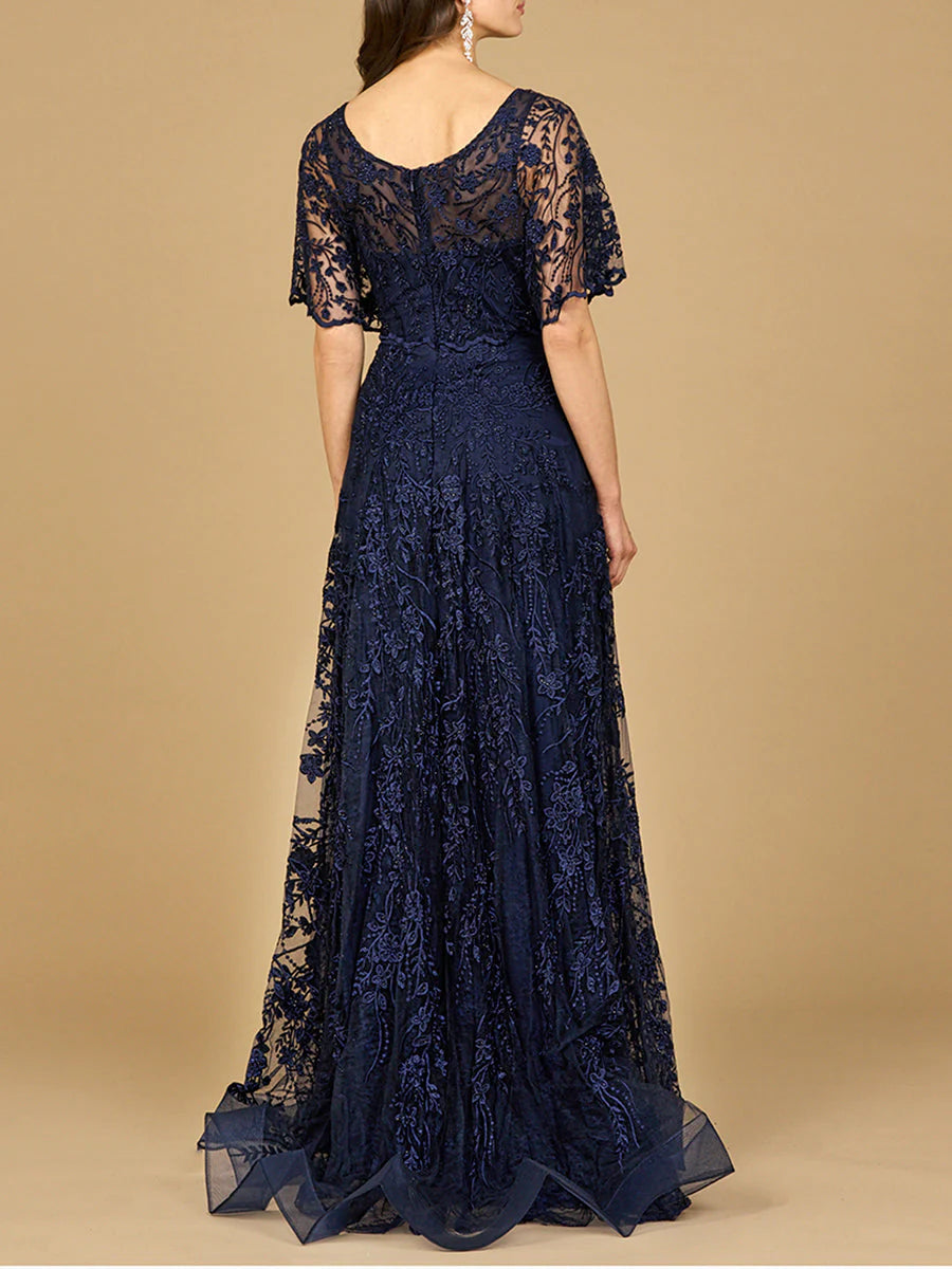 Lara - 28923-navy dresses riyadhdress