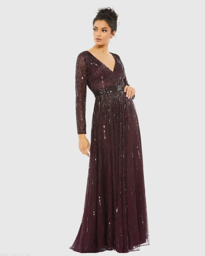 MAC DUGGAL -4977 -WINE riyadhdress