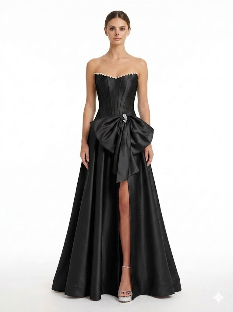 Sherrihill-57813-black dress Sherri Hill