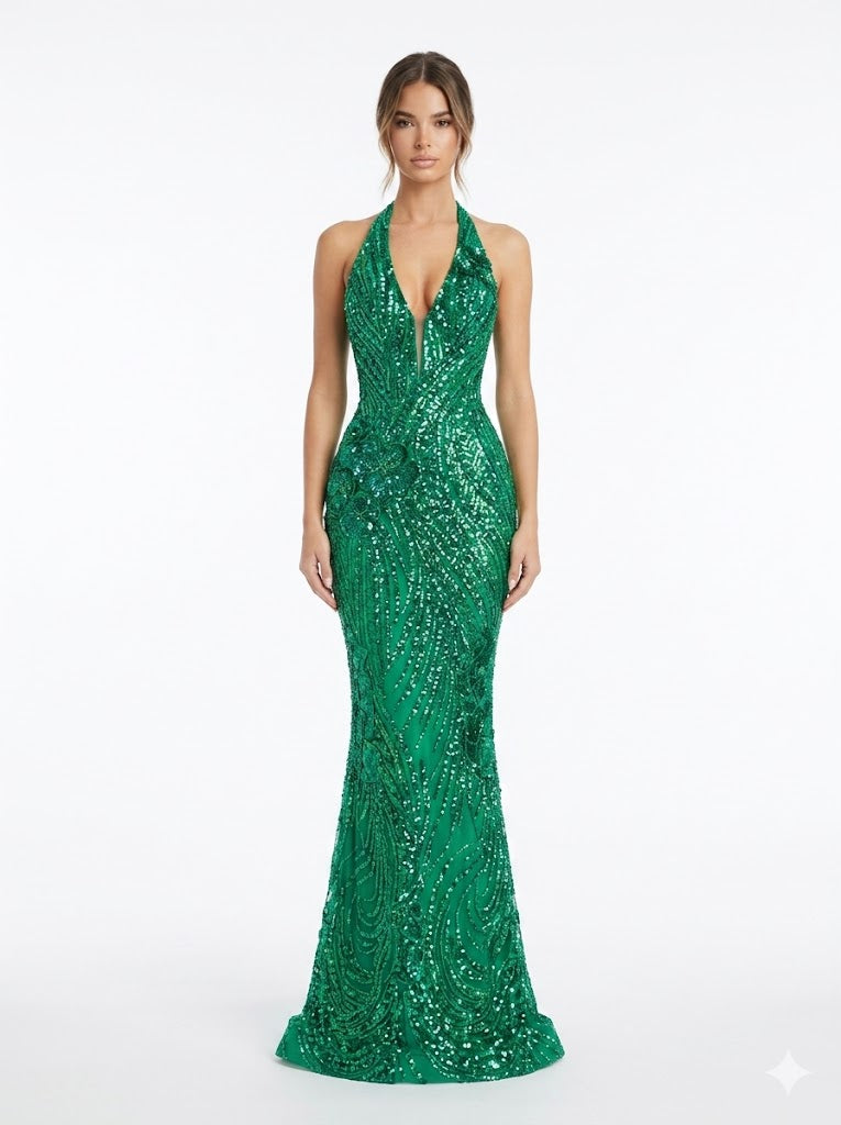 Amarra - 89203-Jade/Bright Emerald dresses Amarra