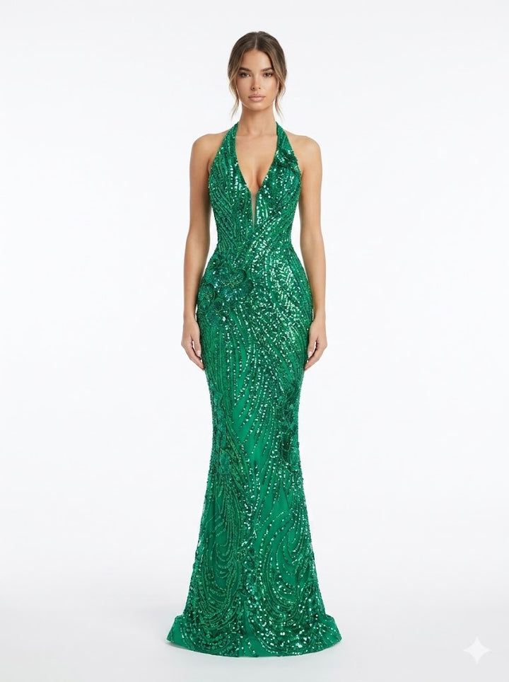Amarra - 89203-Jade/Bright Emerald dresses Amarra
