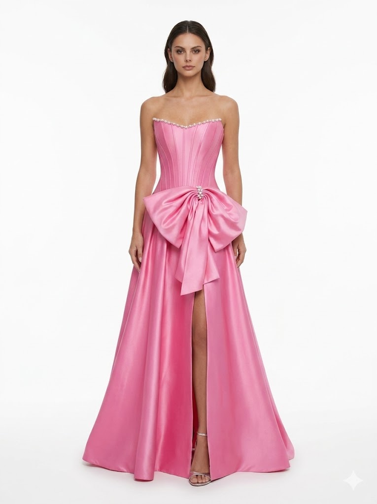 Sherrihill-57813-pink dress Sherri Hill