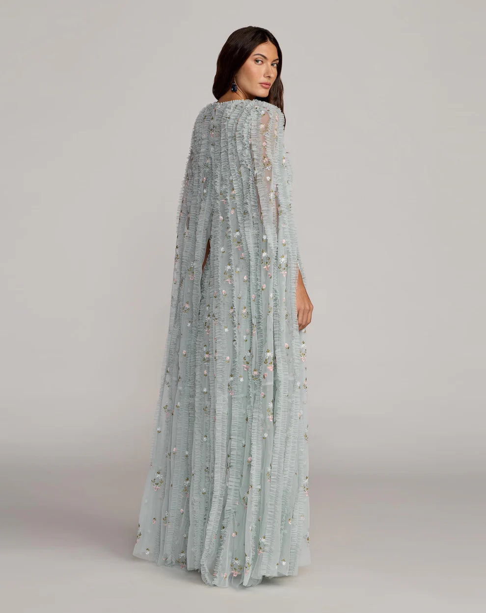 Mac Duggal-8444-Seafoam Multi