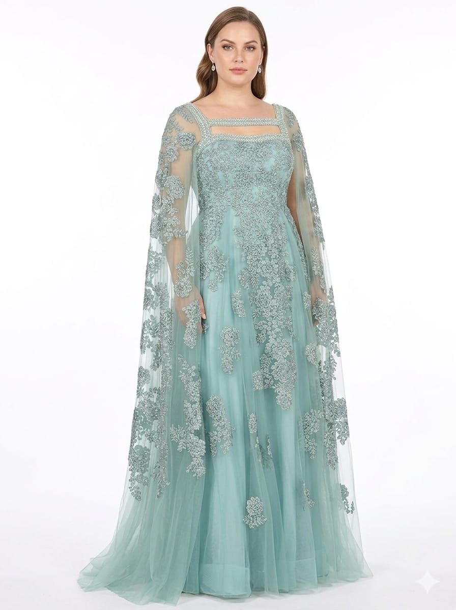 Lara - 29138 - dark sage dresses riyadhdress