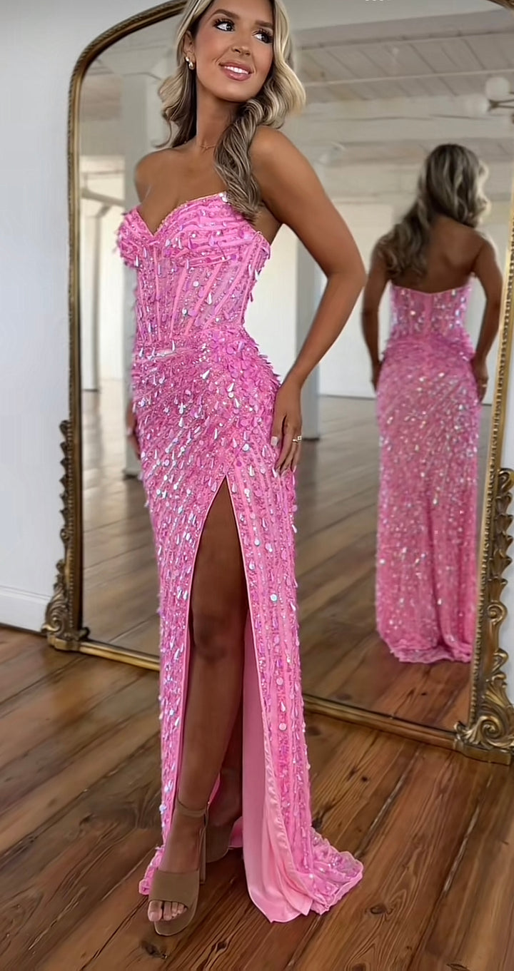 Sherrihill-56756-Pink riyadhdress