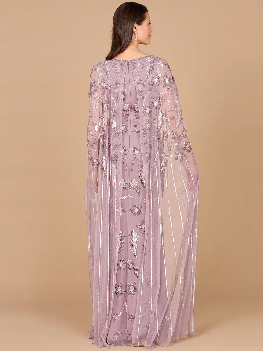 Lara - 29090-dusty lavender dresses riyadhdress
