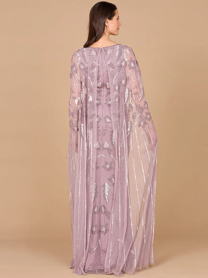 Lara - 29090-dusty lavender dresses riyadhdress