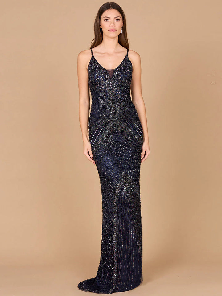 Lara - 29595-navy dresses riyadhdress
