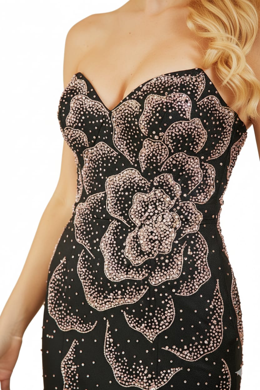 Amelia - 3105- BLACK/ROSE Amelia