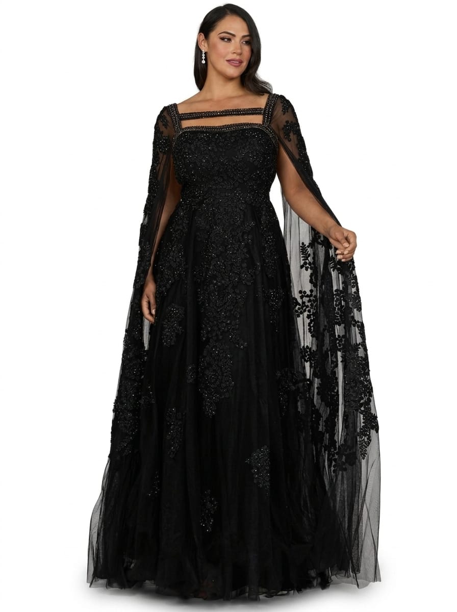 Lara - 29138 - black dresses riyadhdress