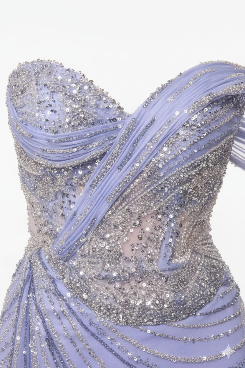 Andrea And Leo - a1498- blue dresses Andrea and Leo