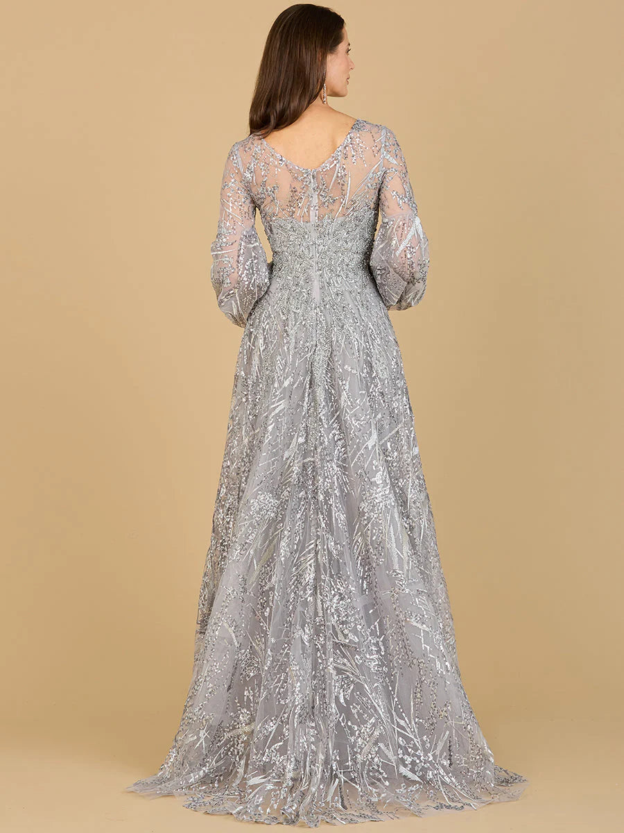 Lara - 29198-grey dresses riyadhdress
