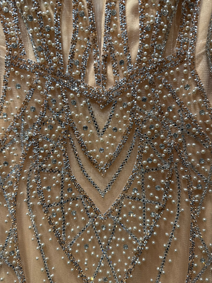 Amelia - 2132- Gold riyadhdress