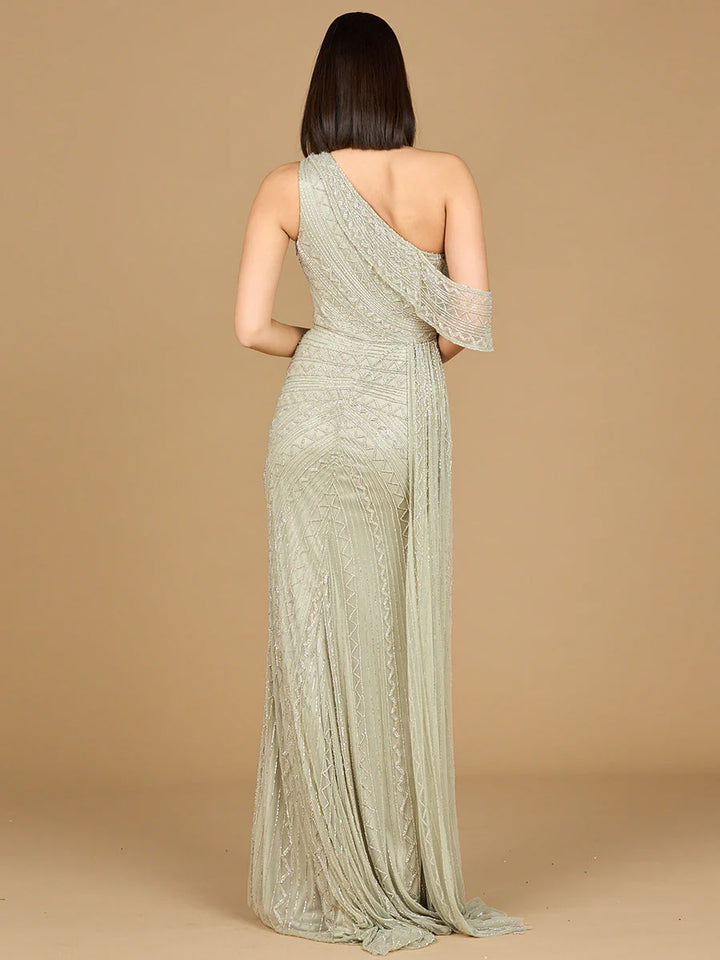 Lara - 29168-dark sage dresses riyadhdress