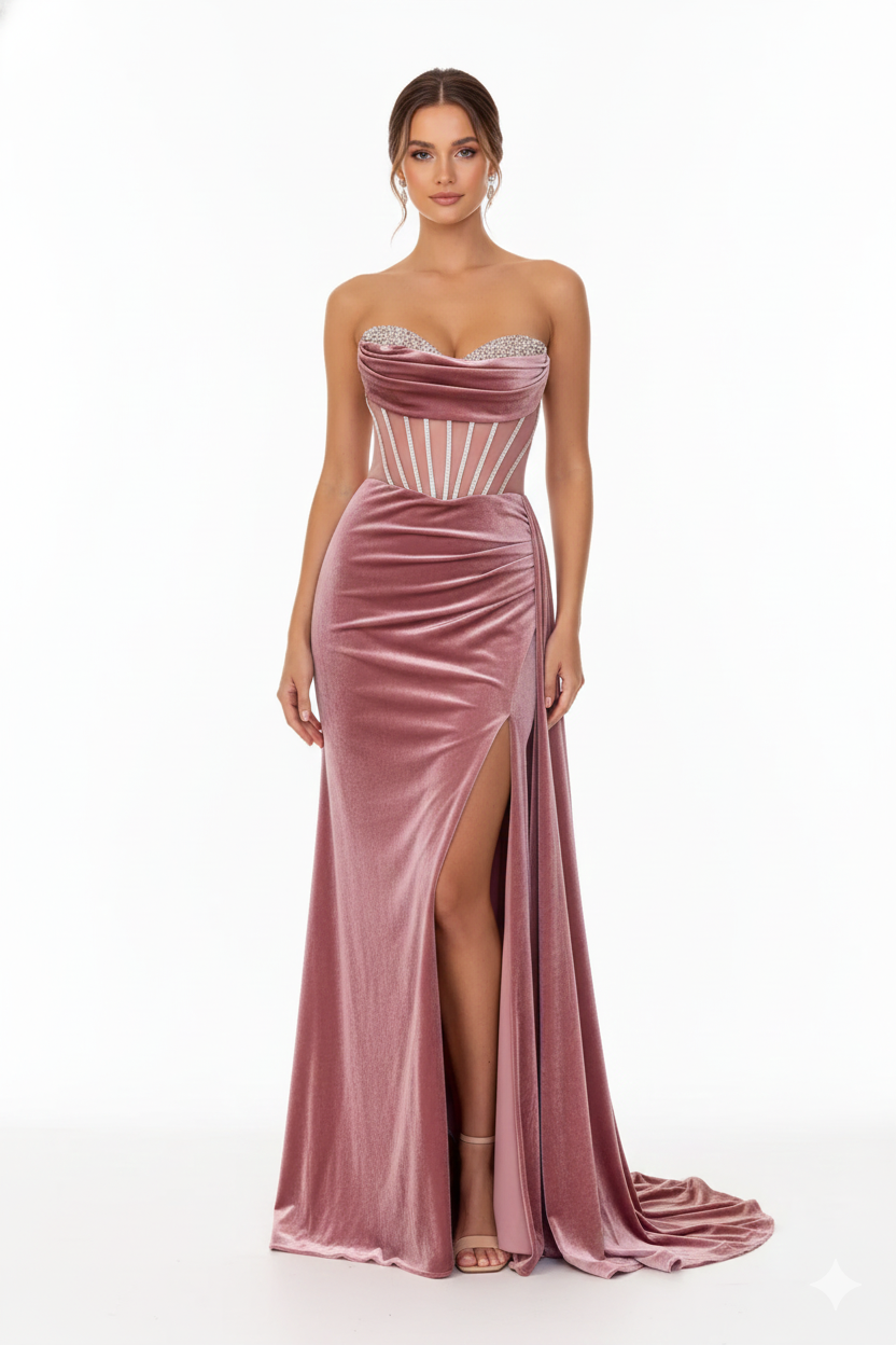 AMELIA - 5051- ROSE riyadhdress