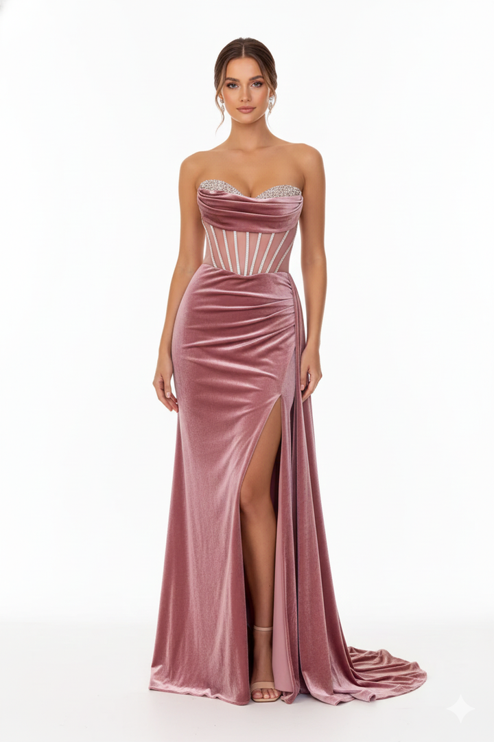 AMELIA - 5051- ROSE riyadhdress