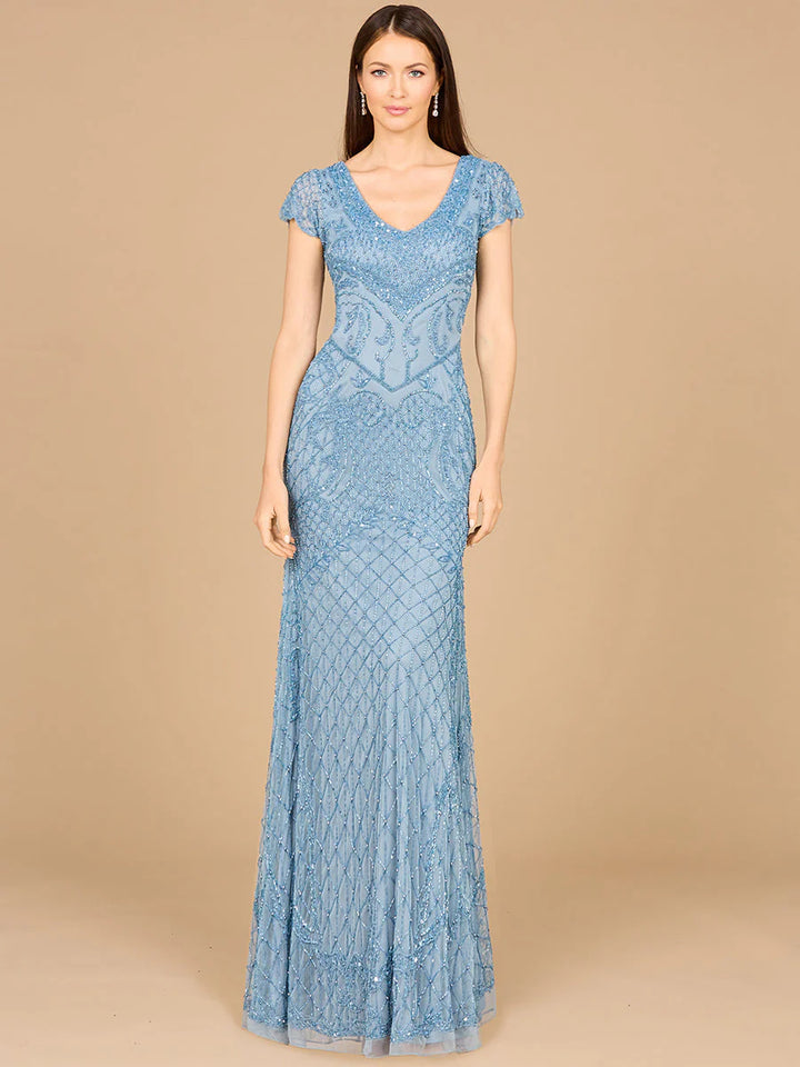 Lara - 29073-slate dresses riyadhdress