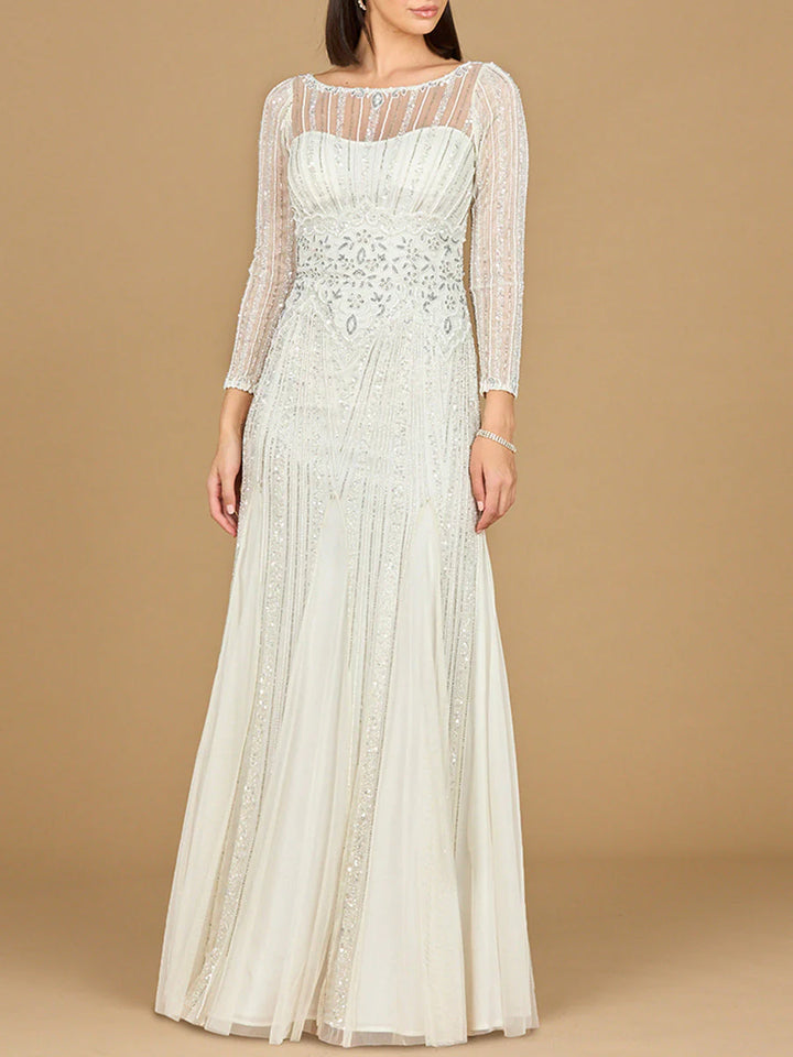 Lara - 51210 - ivory dresses riyadhdress