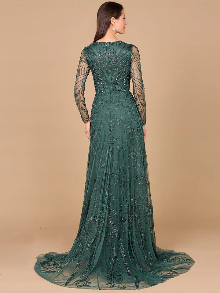 Lara - 29116 - green dresses riyadhdress