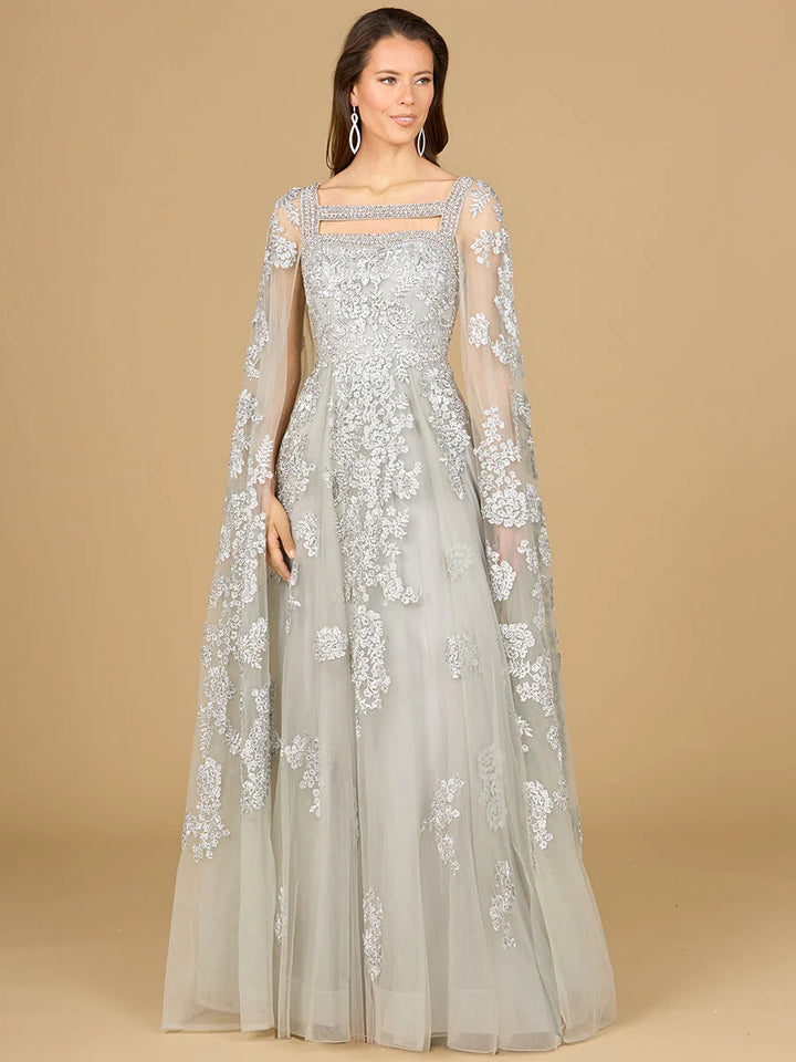 Lara - 29138 - silver dresses riyadhdress
