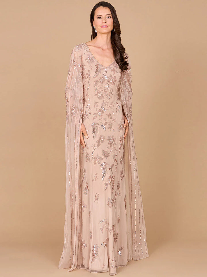 Lara - 29090-nude dresses riyadhdress
