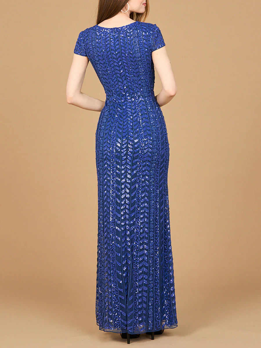 Lara - 28900-blue dresses riyadhdress