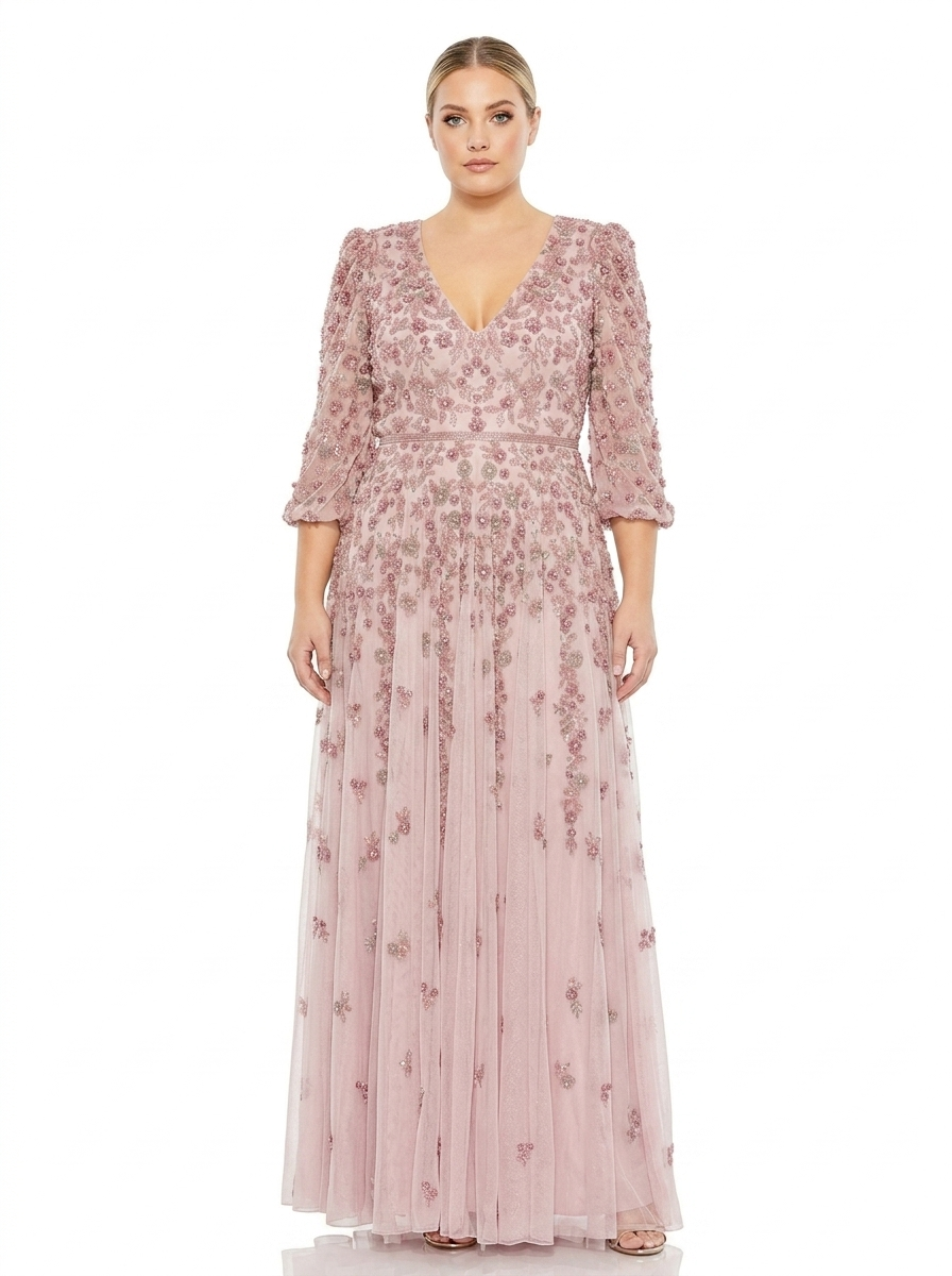 Mac Duggal - 5497 -Rose Mac Duggal