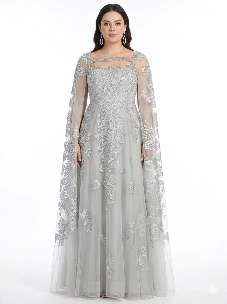 Lara - 29138 - silver dresses riyadhdress