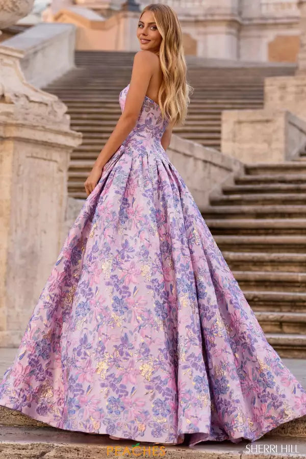 Sherrihill-57781-Light Blue Print