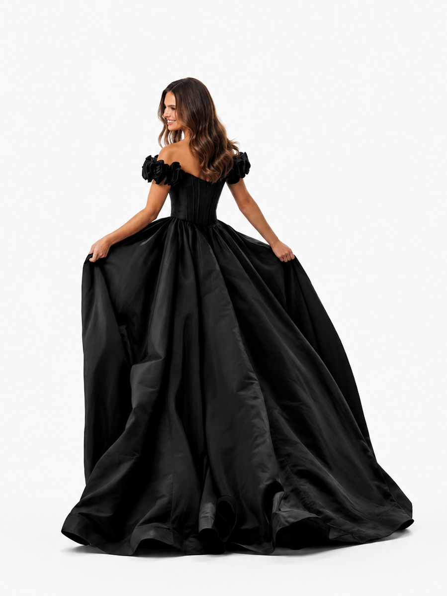 Sherrihill-57200-black dress Sherri Hill