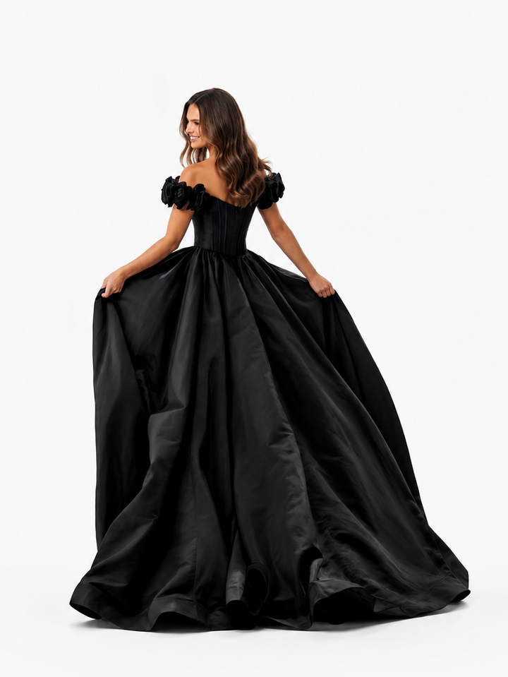 Sherrihill-57200-black dress Sherri Hill
