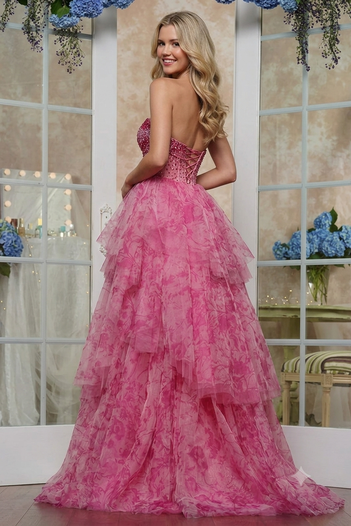 Colors - 3572-pink dress Colors