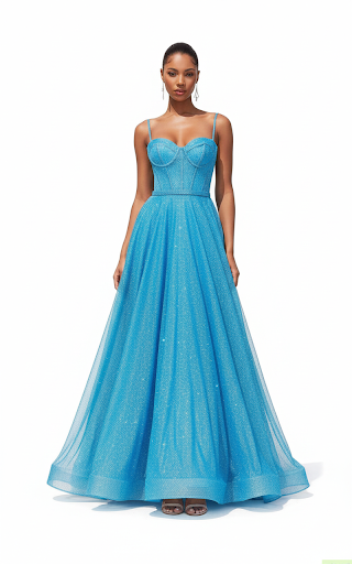 Cinderella Divine - Cds483-Blue dresses Cinderella Divine