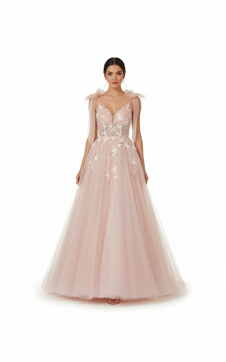 Cinderella Divine - Cb097-Blush dresses Cinderella Divine